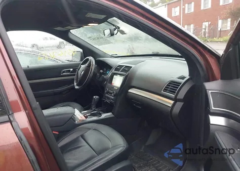 2018 Ford Explorer Xlt z USA, uszkodzony, nr VIN 1FM5K8DH9JGA22839